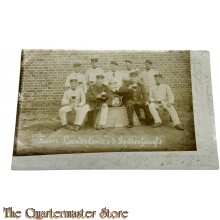 Photo 1905  Deutsche Soldaten Bier trinken