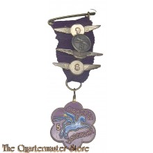 Medaille Airborne Wandeltocht 9x gelopen