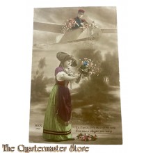 France - WW1 Postcard La France brille au premier rang, Eile saura Venger son sang 