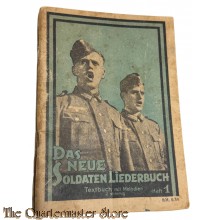 Das neue Soldaten Liederbuch  Heft 1 (Wehrmacht Soldier's Songbook part 1)