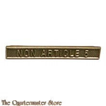 NATO Non Article 5 Full Size Clasp