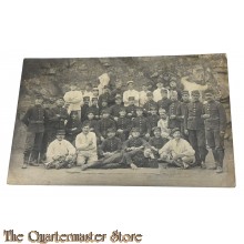 France - Postcard 1915 large group of French soldiers