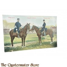 Prent briefkaart 1905 Daags tenue, Brigadier cavalerie , Exercitie tenue 