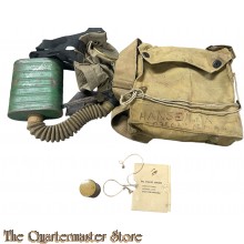 M1917  gasmask with bag US Army WW1