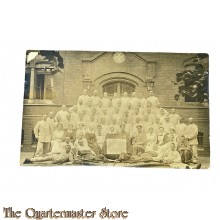 Postkarte/ Studio Photo 1915 Deutsche Soldaten im Hospital 