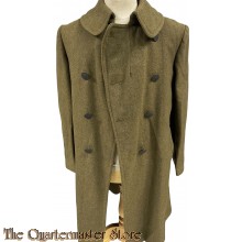US Army WW1 Greatcoat M17 wool EM-NCO named   (Overjas M17 wol manschappen US Army )