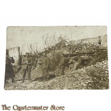 Postkarte/photo 1916 Deutsche Soldaten an der Front