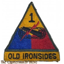 Mouwembleem 1st Armored Division (sleeve badge 1st Armored Division)
