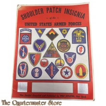 Booklet - US Army Shoulder Patch insignia of the United States Armed Forces