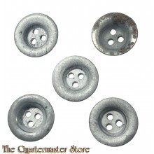 5 German WW2 metal trousers buttons 
