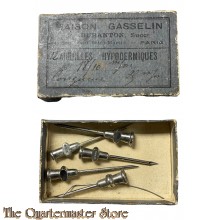 France - WW1 carton 12 Aiguilles Hypodermiques 