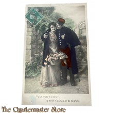 France - Postcard 1915 Pour votre coeur , le mien n’aura pas de secret 