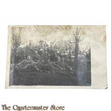 Photo 1916 Gruppe Deutsche Soldaten 7 M.C. Fs A.R.