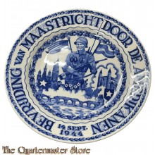 Wandbord bevrijding maastricht door de Amerikanen 14 sept 1944