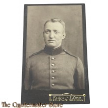 WK1 CDV Deutscher Soldat , Erfurt