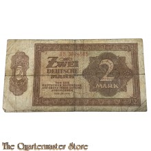 Banknote Zwei Mark 1948