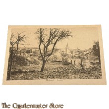 (Feld) Postkarte 1917 Brabant Ansicht (Kriegsschauplatz)