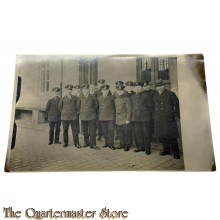 (Feld) Postkarte 19124 Deutsche Soldaten mit Zivilisten