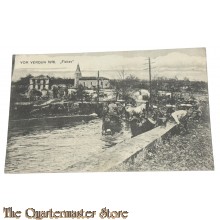 (Feld)postkarte 1916 Vor Verdun 1916 "Flabas"