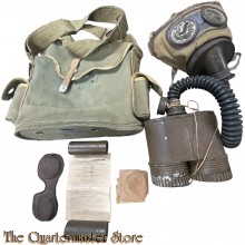 France - Army WW2 Gasmask with Bag ANP 31 (Gasmasker ANP 31  Frans)