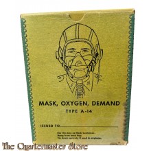 WW2 Box for Mask, Oxygen, Demand type A-14