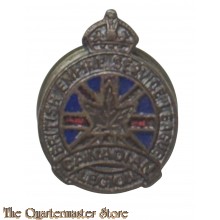 Pin revers British Empire Service League (Canadian League)