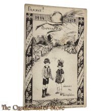 France - Postcard 1918 NOUBLiEZ PAS Nos orphelins