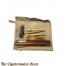 US Army M1910  Kaki Pup Tent Shelter Half with pegs and pole