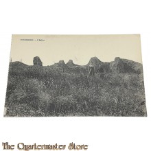 France - Postcard WW1 Zonnebeke , L'Eglise