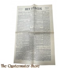 Krant -  Het Parool  13 Augustus 1945