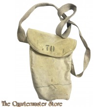 France - WW2 Gasmaskbag with shoulderstrap 