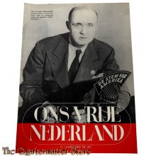 Weekblad “Ons vrije Nederland” 5e Jrg no 20 augustus 1945