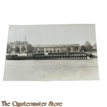 Postkarte/ Photo 1914 Regiment angetreten