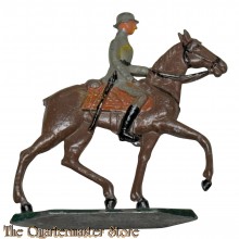 Zinn Kavalerie Soldat (German tin/lead German soldier on a horse)