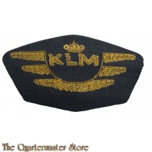 Cap badge KLM (Royal Dutch Airlines) Pilot 