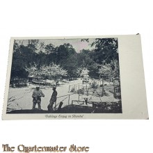 (Feld) Postkarte 1915 Fruhlings Einzug im Aisnetal