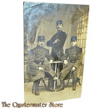 France - Postcard 1916 3 French soldiers Verdun 