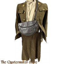 US Army WW2 Service dress WAC with skirt shirt and purse 