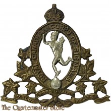 Cap badge Royal Canadian Corps of Signals WW2