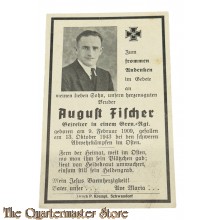 In Memoriam Karte/Death notice Gefr Gren Regt  Rusland 