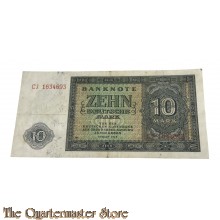 Banknote Zehn Mark 1948