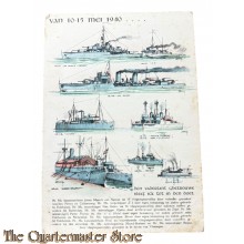 Ansicht marineschepen 10-15 mei 1940 