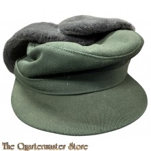 Post 1945 Polizei cap with earflaps