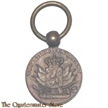 Miniatuur Medaille TrouweN Dienst 11 mm met W