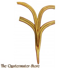 Wachtmeester  set rangen der Artillerie pre 1940 (Sergeant Artillery rank pre 1940) "Bananenschil"