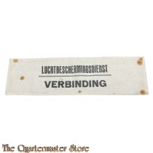 Mouwband Luchtbescherming Verbinding WW2   (Brassard DutchAir Raid 40-45 Communication)