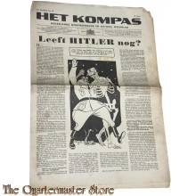Verzetsblad Het Kompas 3e jaargang no 23 “Leeft Hitler nog ?”