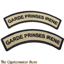 Straatnamen Garde Prinses Irene (gebogen)