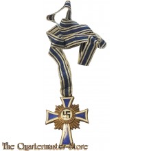 Ehrenkreuz der deutschen Mutter  Dritte Stufe met lint (Mothers' cross in bronze)