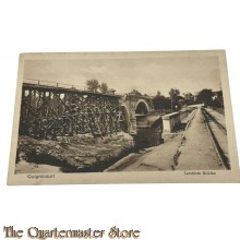 (Feld) Postkarte 1916 Guignicourt, Zerstorte Brucke